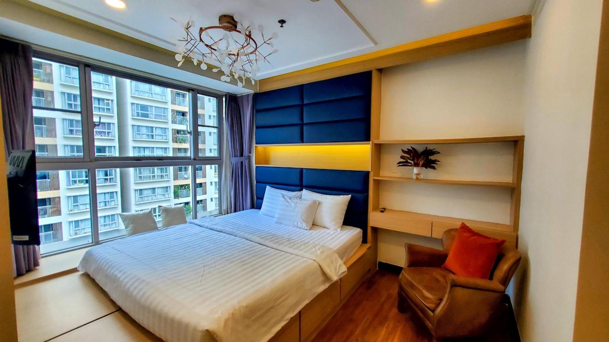 Scenic Valley 1 Apartment โฮจิมินห์ซิตี้ ภายนอก รูปภาพ