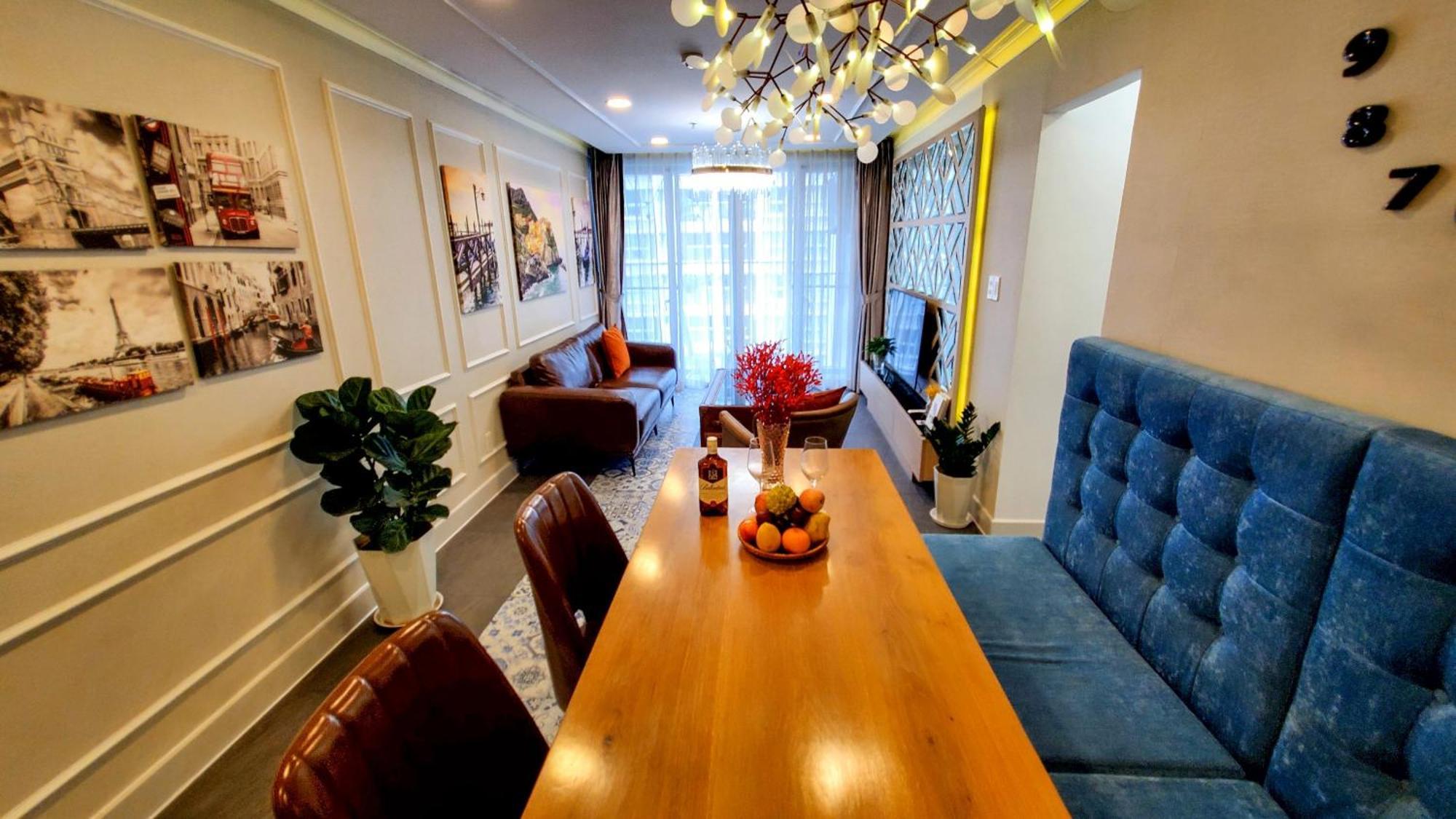 Scenic Valley 1 Apartment โฮจิมินห์ซิตี้ ภายนอก รูปภาพ