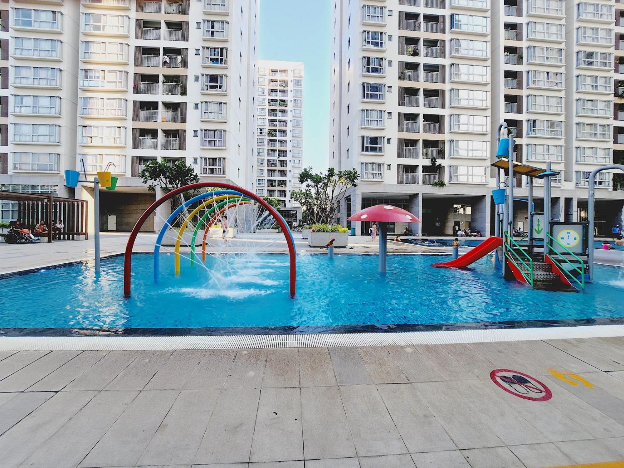 Scenic Valley 1 Apartment โฮจิมินห์ซิตี้ ภายนอก รูปภาพ