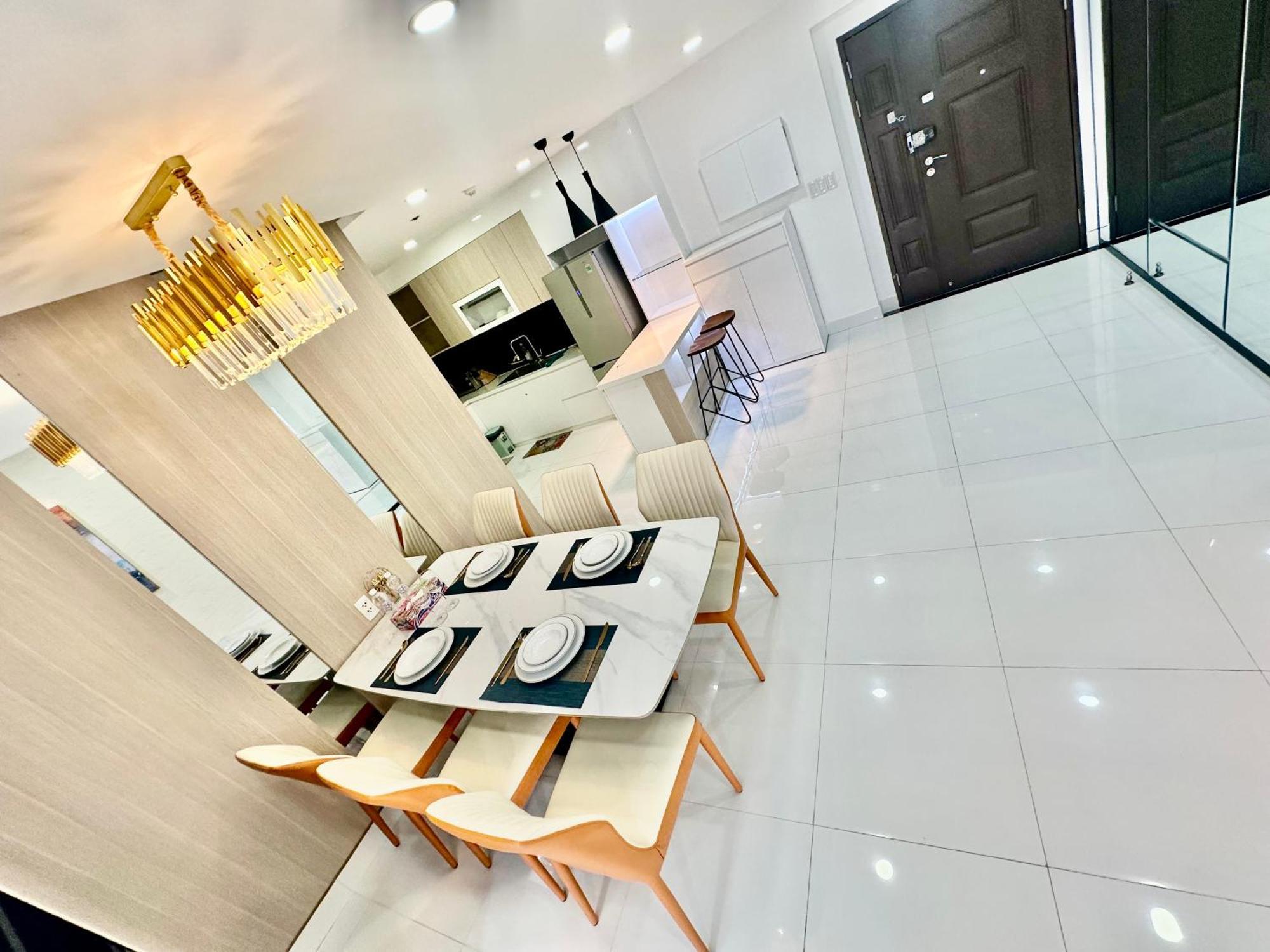Scenic Valley 1 Apartment โฮจิมินห์ซิตี้ ภายนอก รูปภาพ