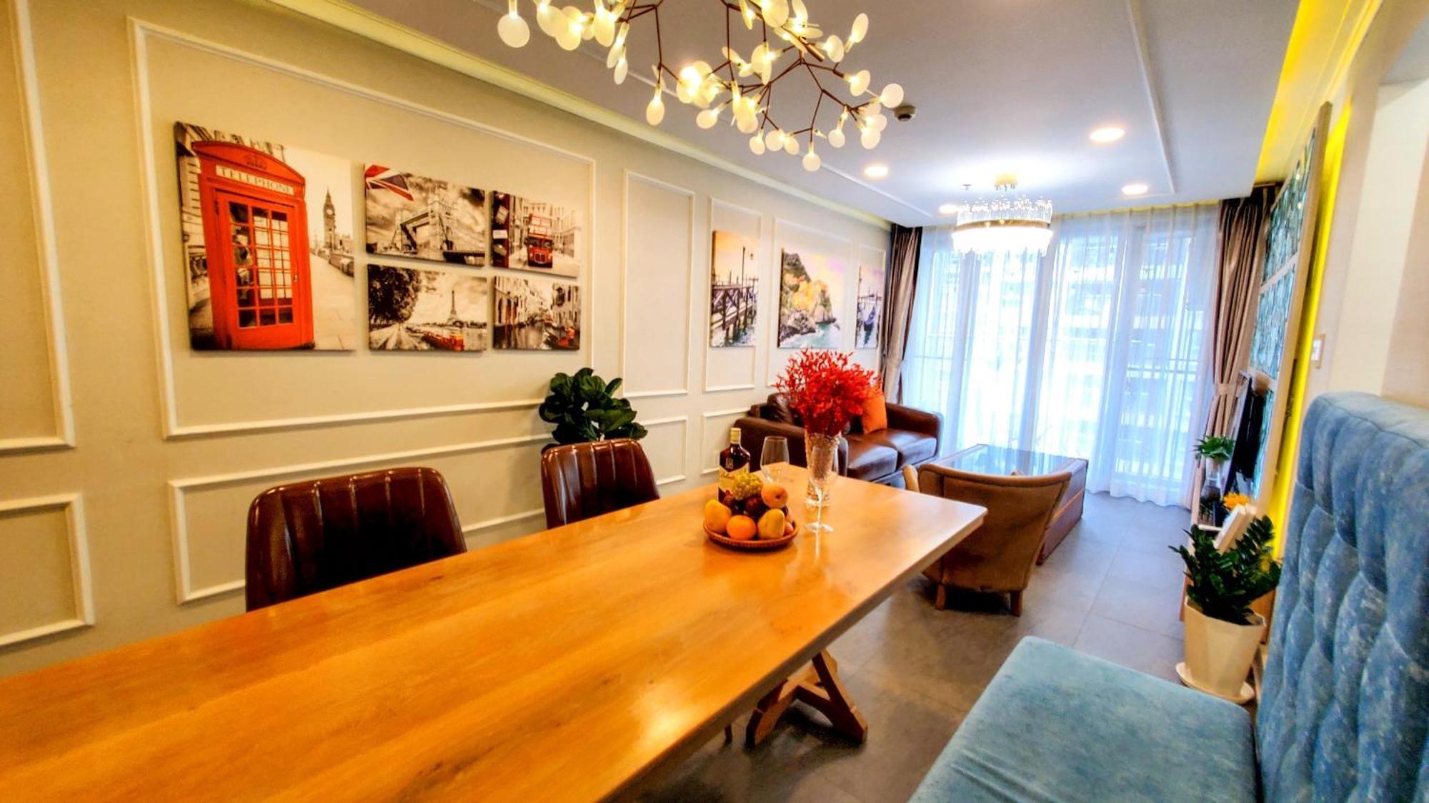 Scenic Valley 1 Apartment โฮจิมินห์ซิตี้ ภายนอก รูปภาพ