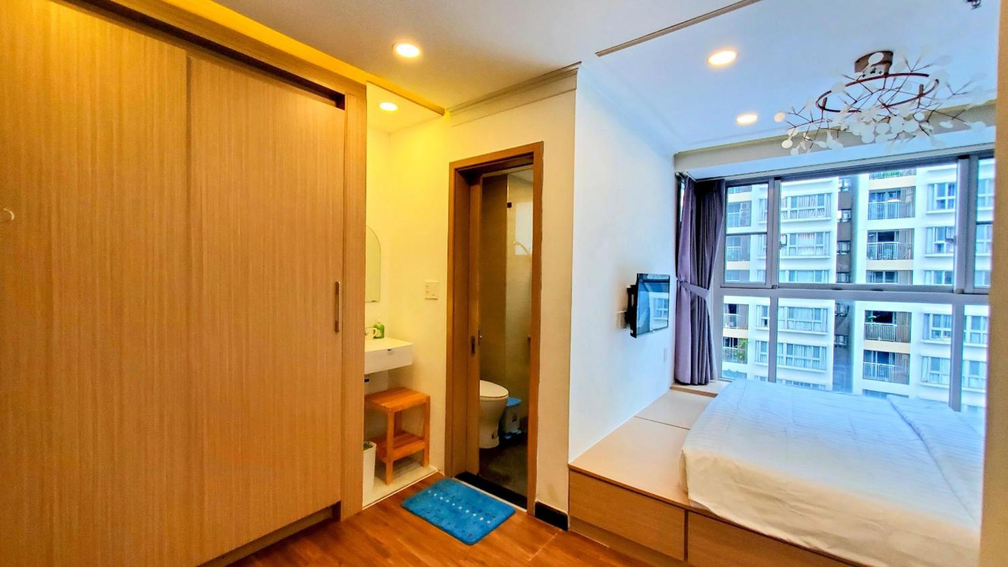 Scenic Valley 1 Apartment โฮจิมินห์ซิตี้ ภายนอก รูปภาพ
