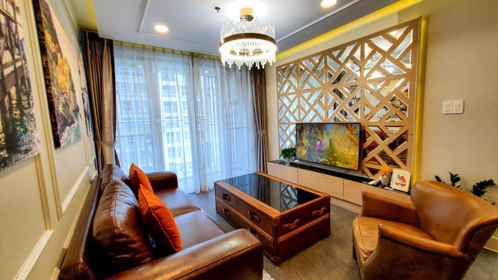 Scenic Valley 1 Apartment โฮจิมินห์ซิตี้ ภายนอก รูปภาพ