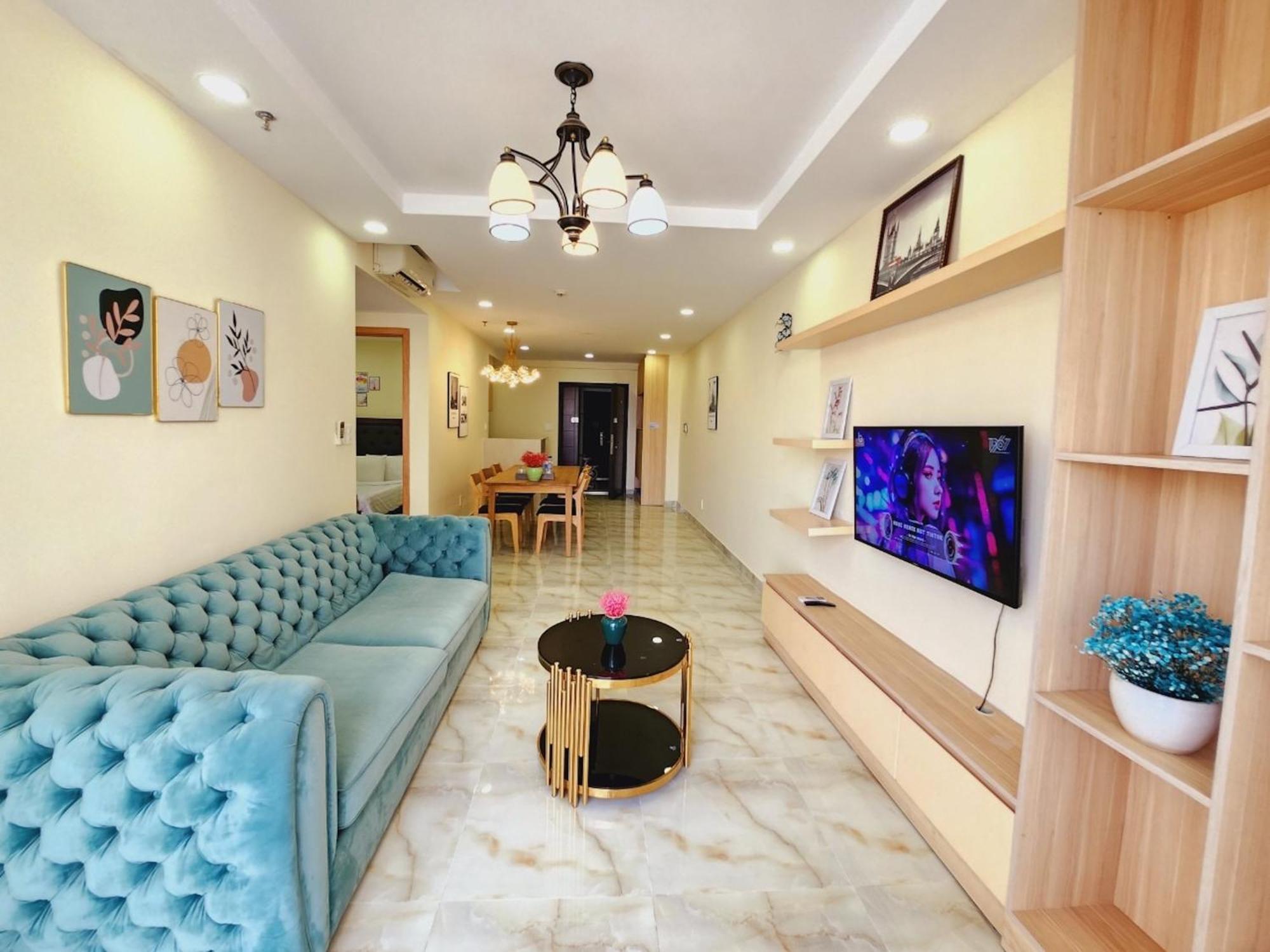 Scenic Valley 1 Apartment โฮจิมินห์ซิตี้ ภายนอก รูปภาพ