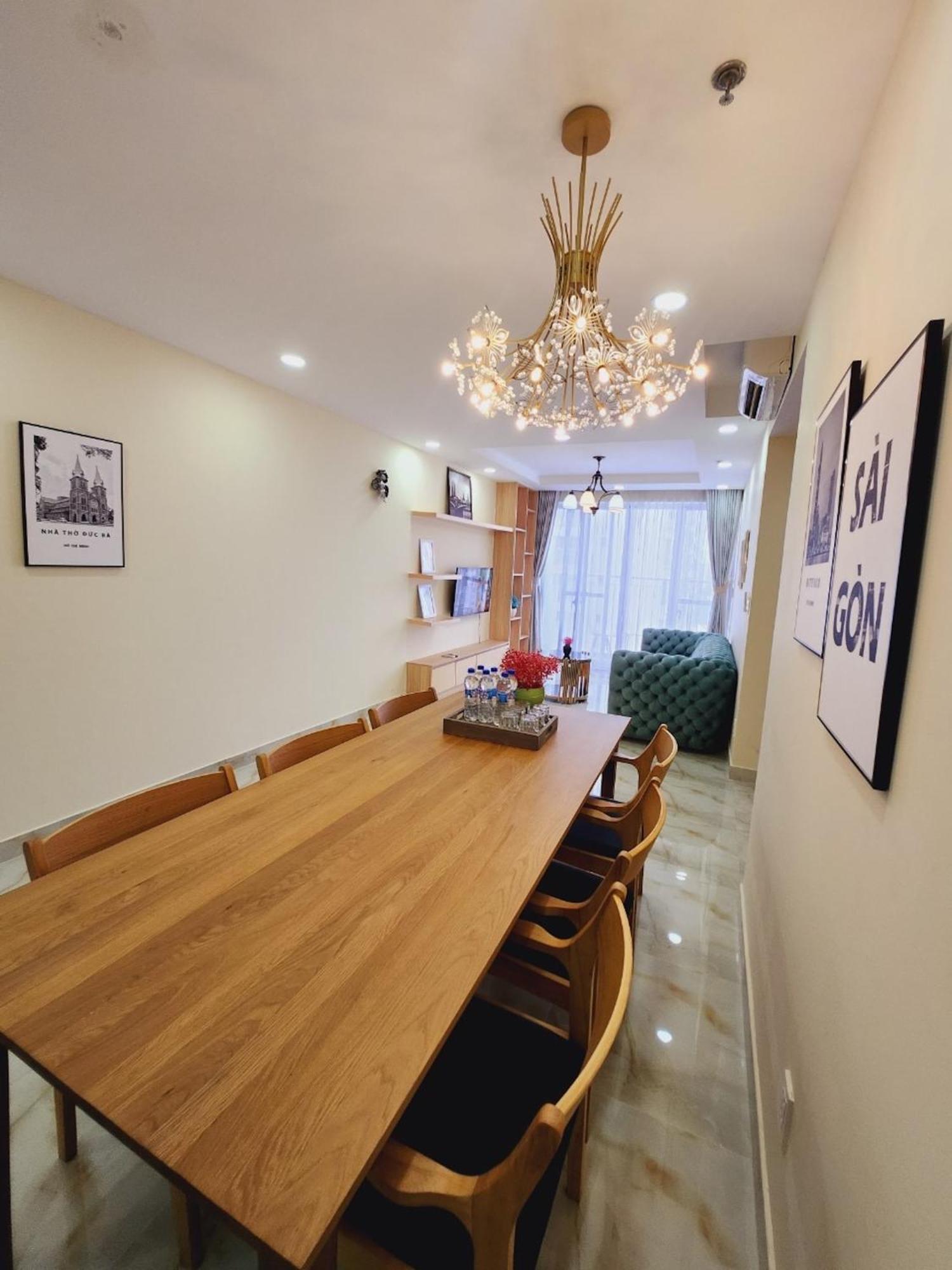 Scenic Valley 1 Apartment โฮจิมินห์ซิตี้ ภายนอก รูปภาพ