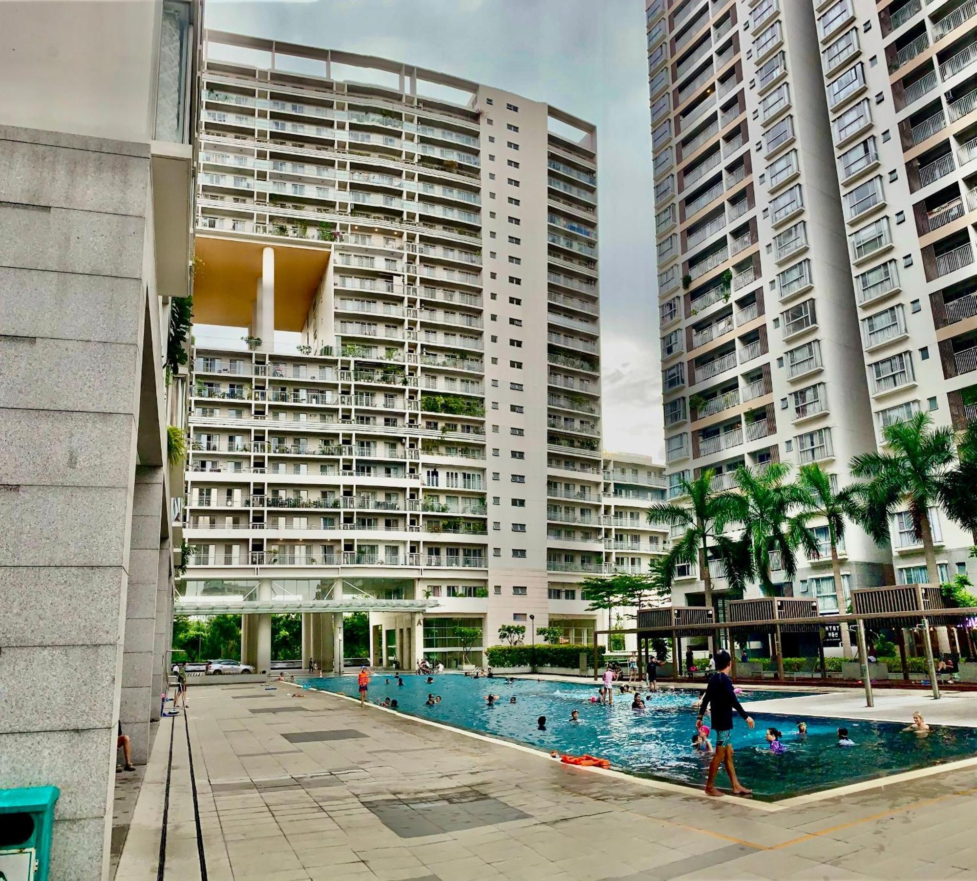 Scenic Valley 1 Apartment โฮจิมินห์ซิตี้ ภายนอก รูปภาพ